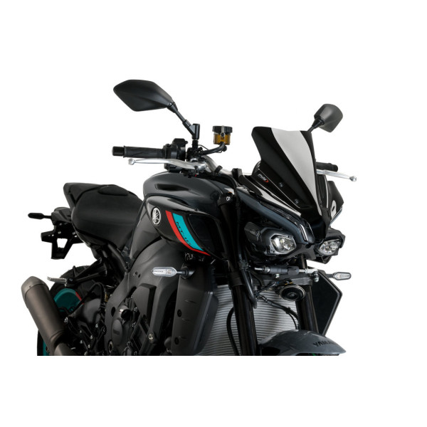 Puig Puig sport screen | black (opaque) | yamaha mt-10 2022>current